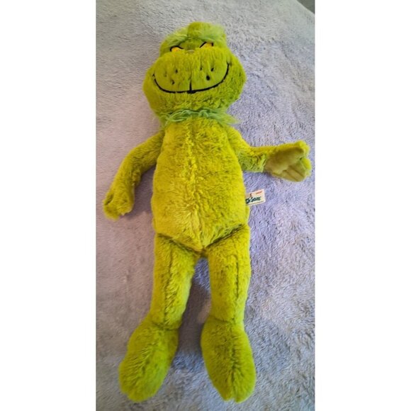 Dr. Suess's Grinch 20 in Plush Toy Holiday Christmas Stuffed Green By Aurora - Picture 5 of 6